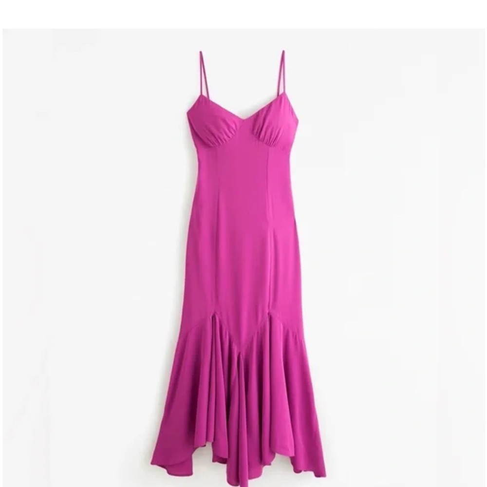 Abercrombie and Fitch Small Mermaid Flutter Bottom Dress New